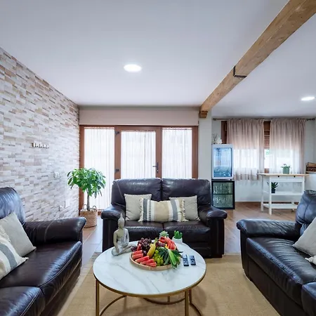 別荘 Beach-piscina Climatizada *